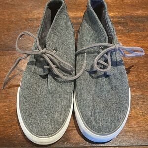 Men’s Andrew Marc High Top Canvas Sneaker